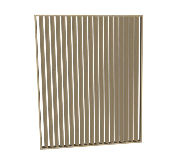 Angle Slat Wall - All Partition Fitouts