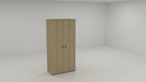 two door coat cupboard