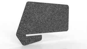 divi angled. charcoal