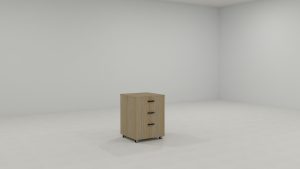 two drawer plus a file mobile pedestal