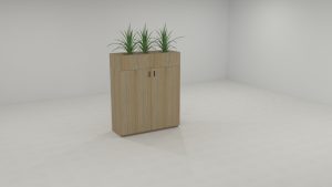 rectangular planter box cupboard